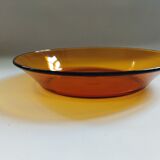 Duralex vintage amber glass bowl