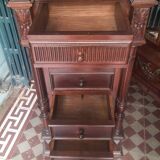 Antique bedside table