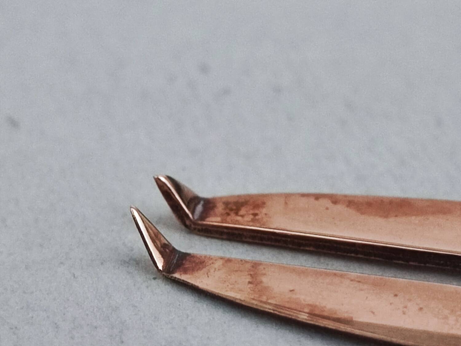 12 giltmetal cheese knives