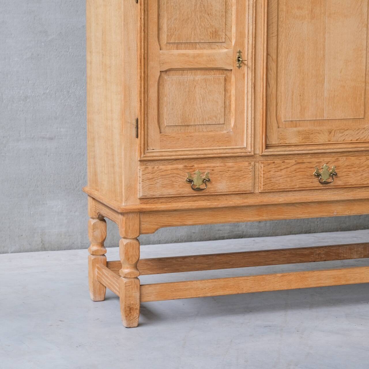 Henning Kjaernulf attribution Oak Mid-Century Danish Sideboard