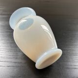 White opaline vase