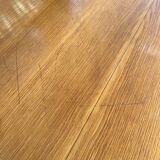 Vintage 70s Scandinavian design oak extendable table
