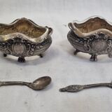 Late 19th century Medici salt cellars