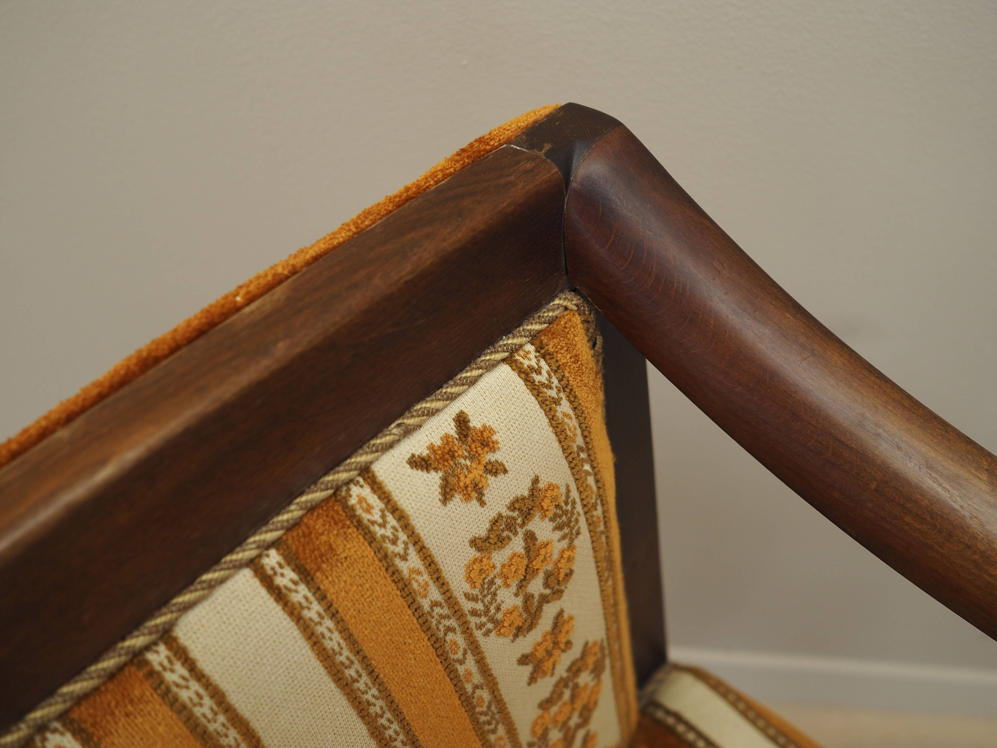 Mahogany armchair, Danish design, 1970s, production: Denmark