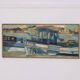 Original  Swedish Oil on Canvas – “Boats” by Kjell Lindberg – Vintage