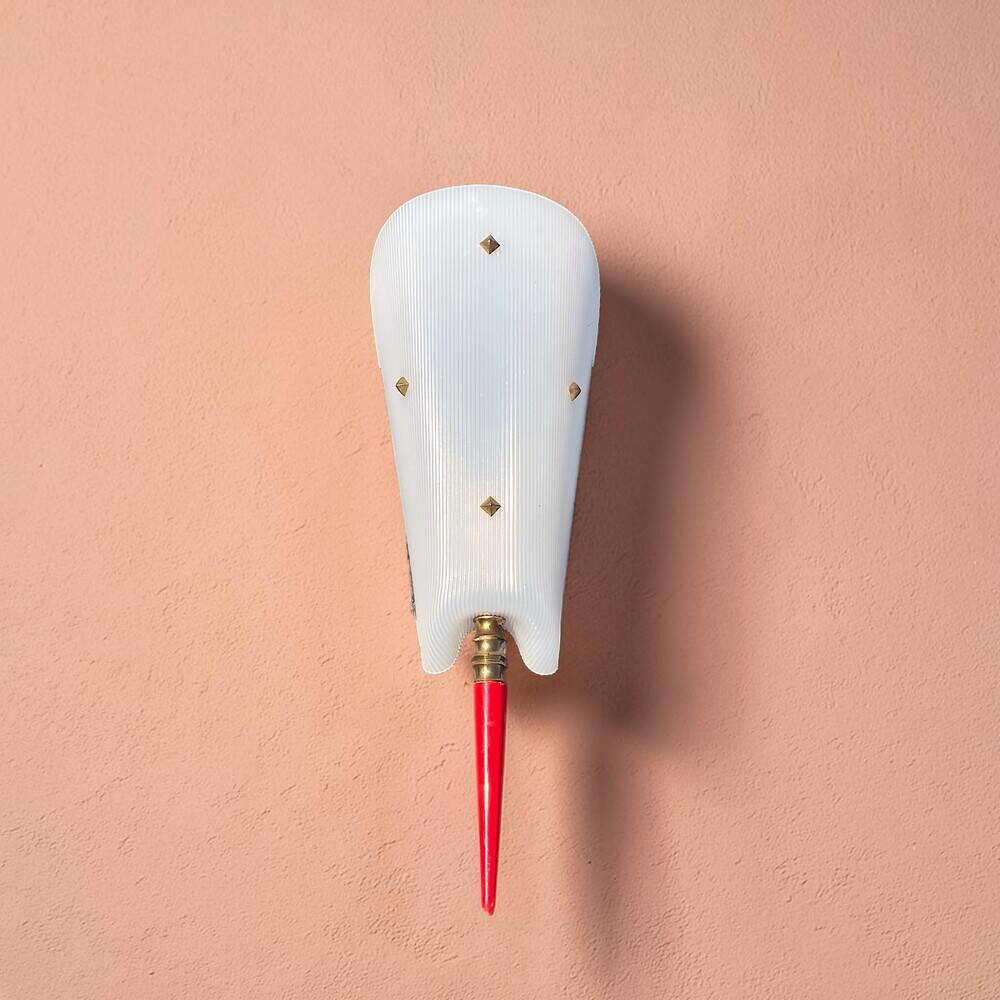 Rocabilly plexiglass wall sconce