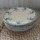 Longwy iron earth dinnerware set