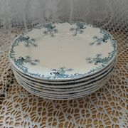 Longwy iron earth dinnerware set