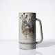 Large mug Le Mûrier Gustave Reynaud Vallauris vintage 1960s