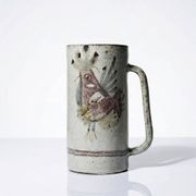 Large mug Le Mûrier Gustave Reynaud Vallauris vintage 1960s