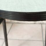 Round formica stool
