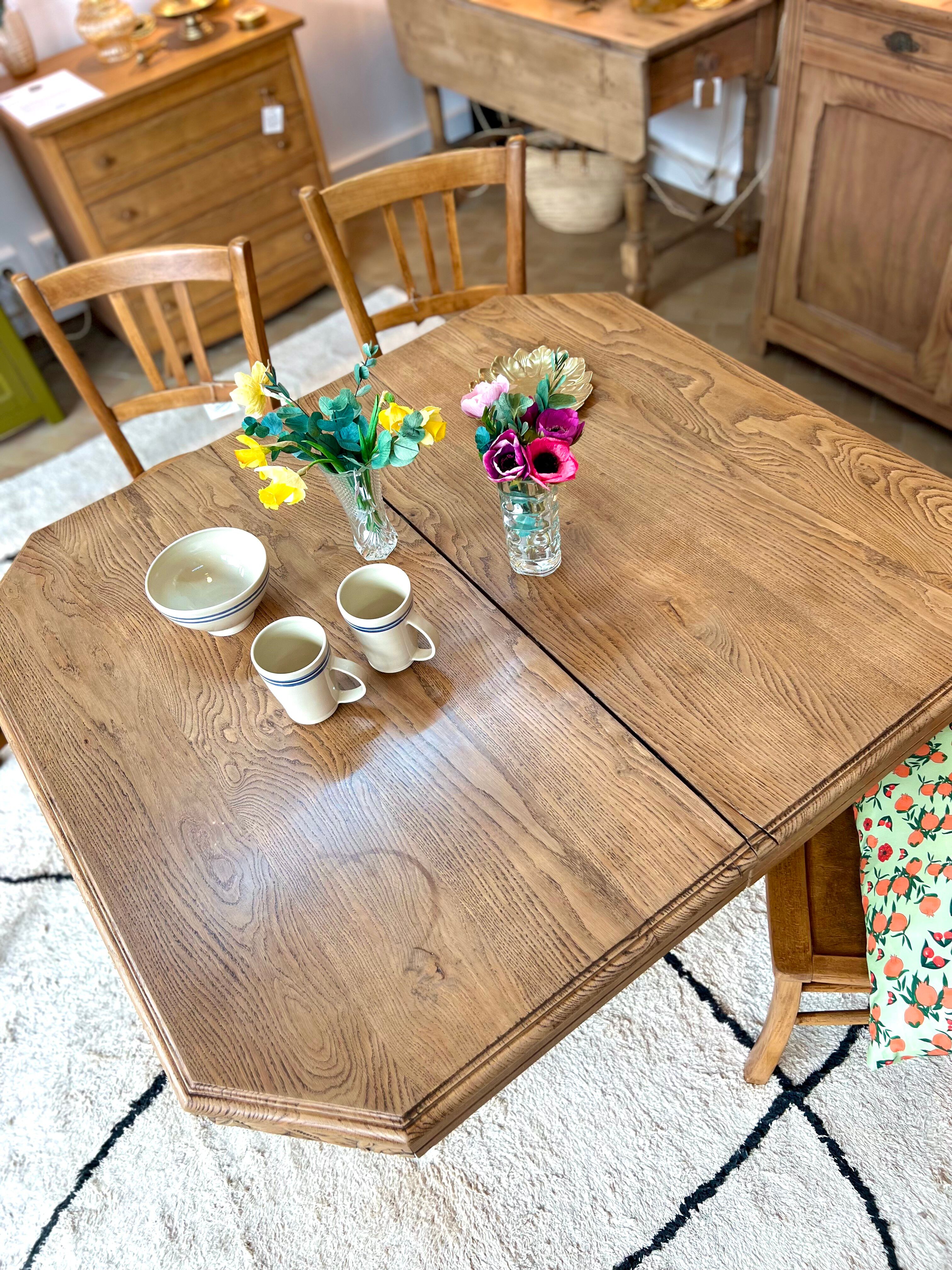 Table à manger style Art déco rénovée