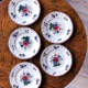 Set of 5 small plates modelE Agreste