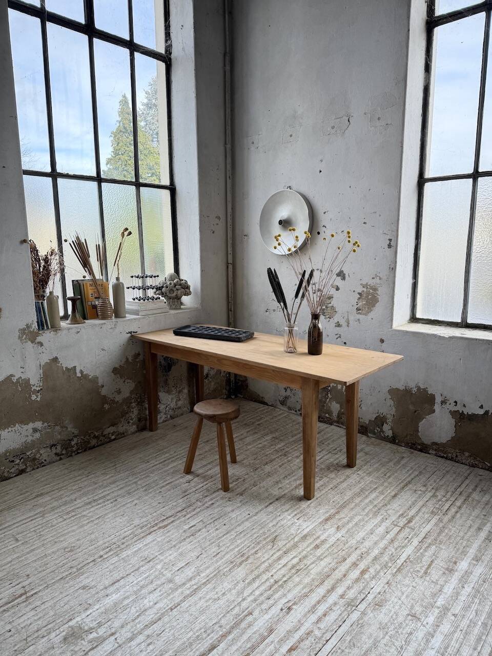 Pine farmhouse table 180cm