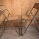 Pair of folding vintage chairs