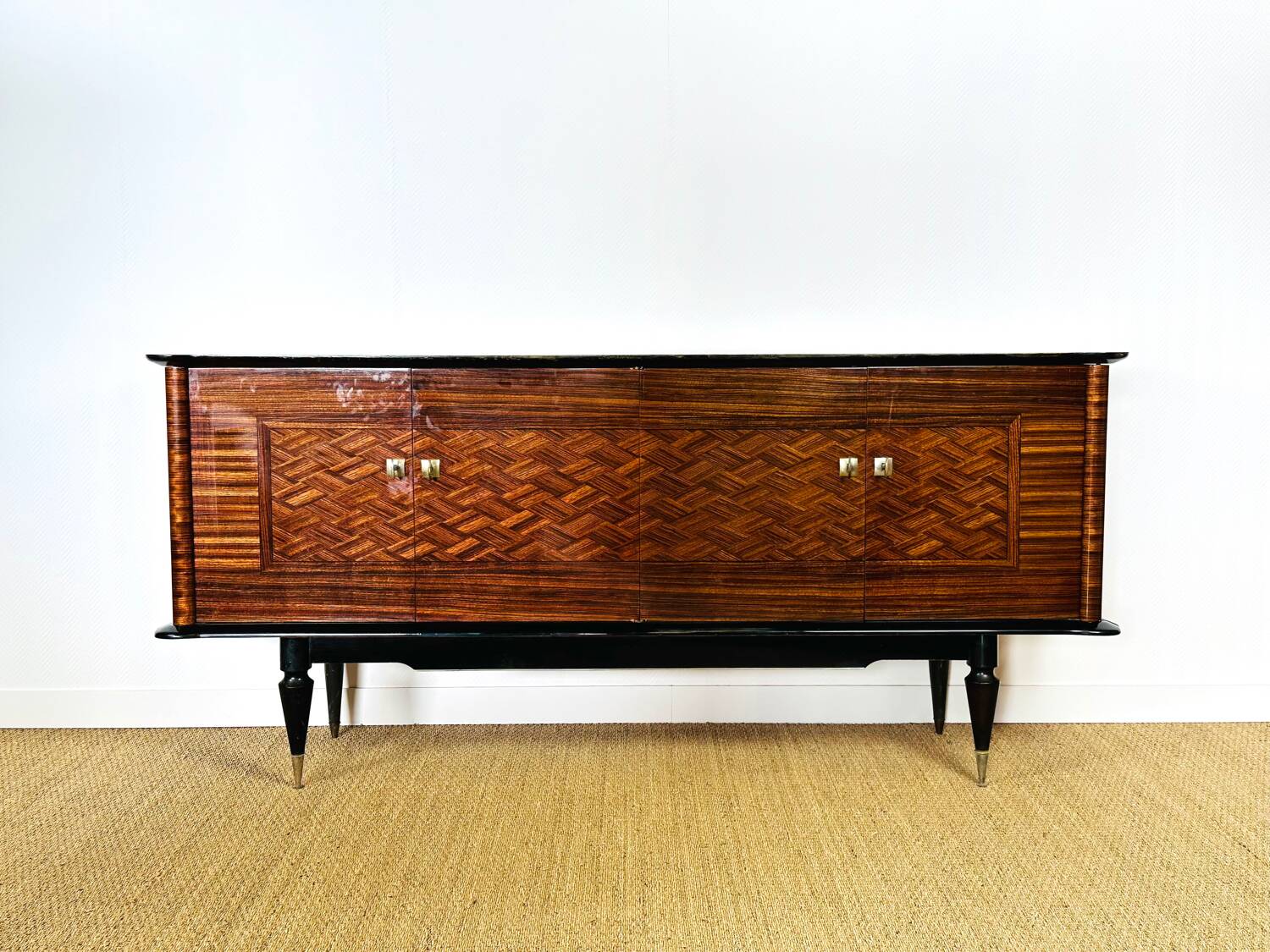 Art Deco buffet in Macassar ebony 1940