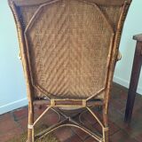 Wicker armchair