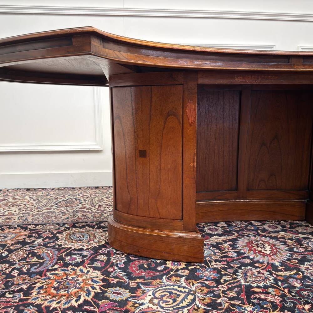 Original Globe Wernicke English Art Deco Desk