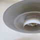 Suspension scandinave Ecophon, métal blanc