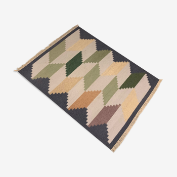 Swedish midcentury carpet röllakan 1960s