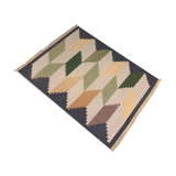 Swedish midcentury carpet röllakan 1960s