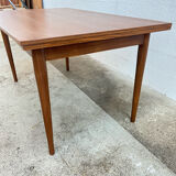 Teak table with extensions
