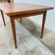 Table en teck avec rallonges