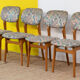 Series of 4 Vintage Scandinavian Chairs – 45 cm