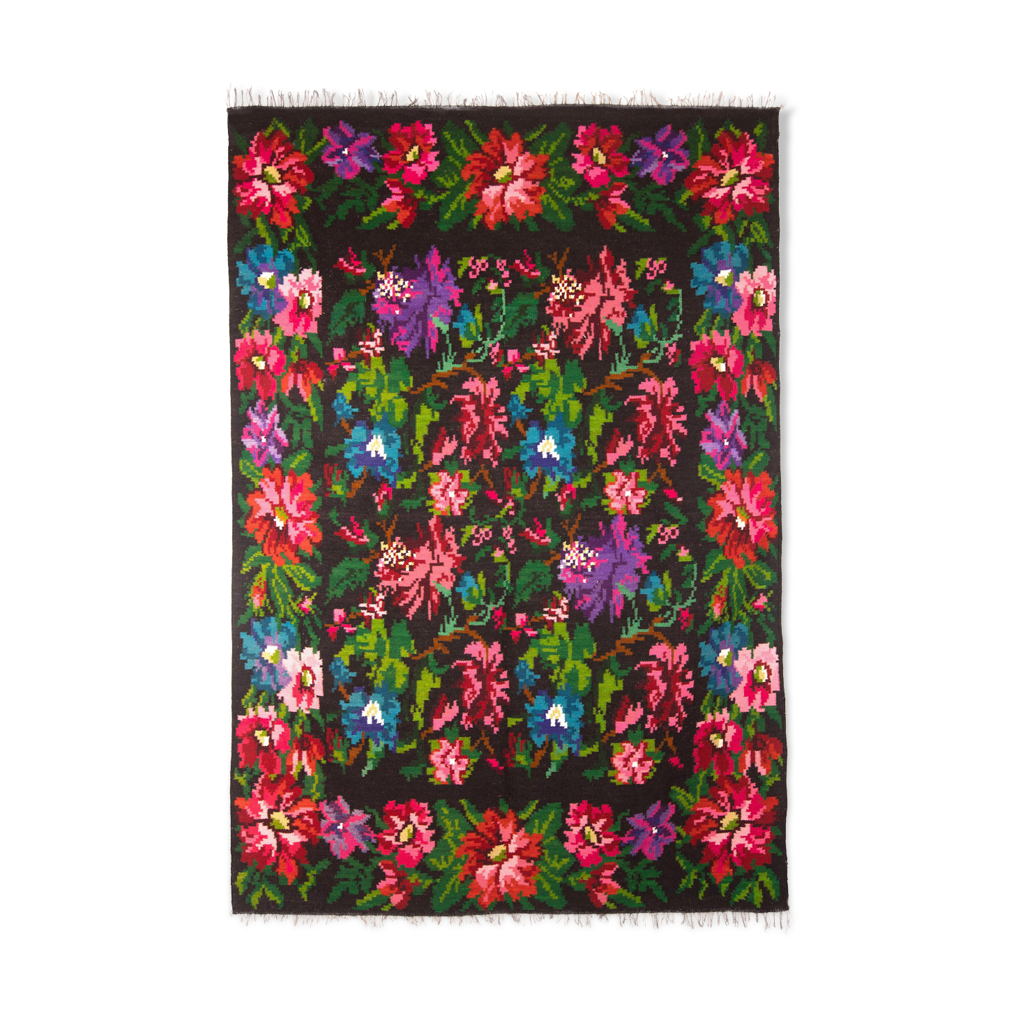 Vintage Moldovan Kilim 250 x 184 cm