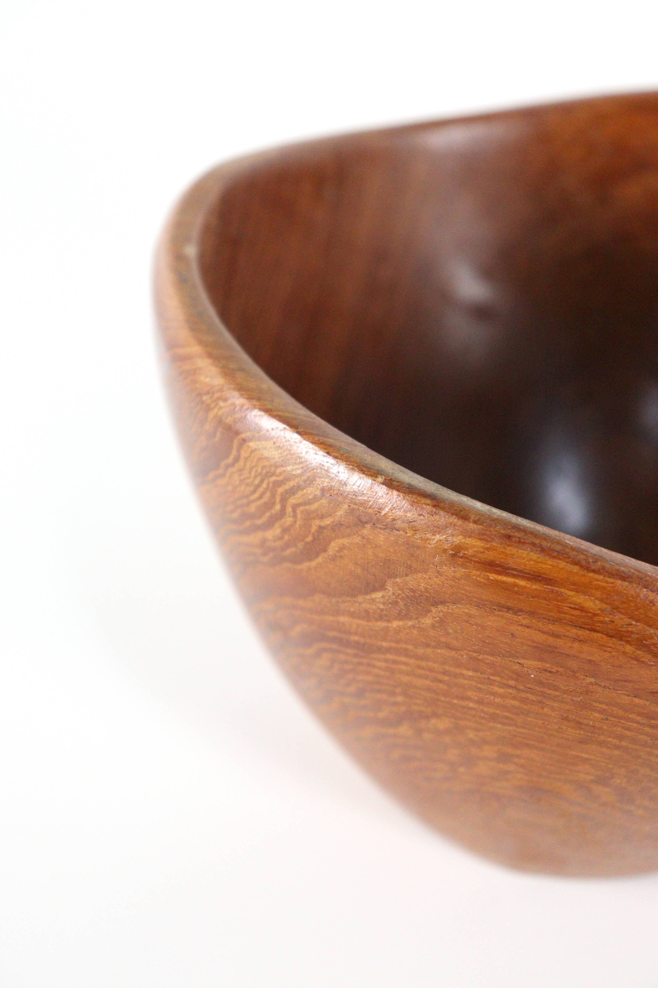 Teak bowl