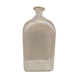 Rectangular glass decanter