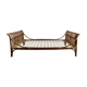Vintage rattan bench 1960