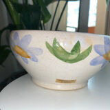 A bowl Pottery with fire from the swamp