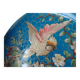 Exotic bird plate late 19th century - B & Cie Creil & Montereau