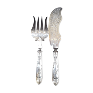 Service à poisson, manche