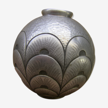 Art-deco vase dedieu thoumiand