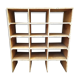 Meuble de rangement à casier industriel bois