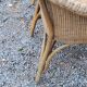 Pair of armchairs and bench in rattan and bamboo from the 60s/70s