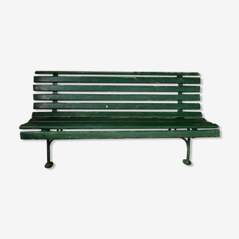 Banc de jardin bois et fonte