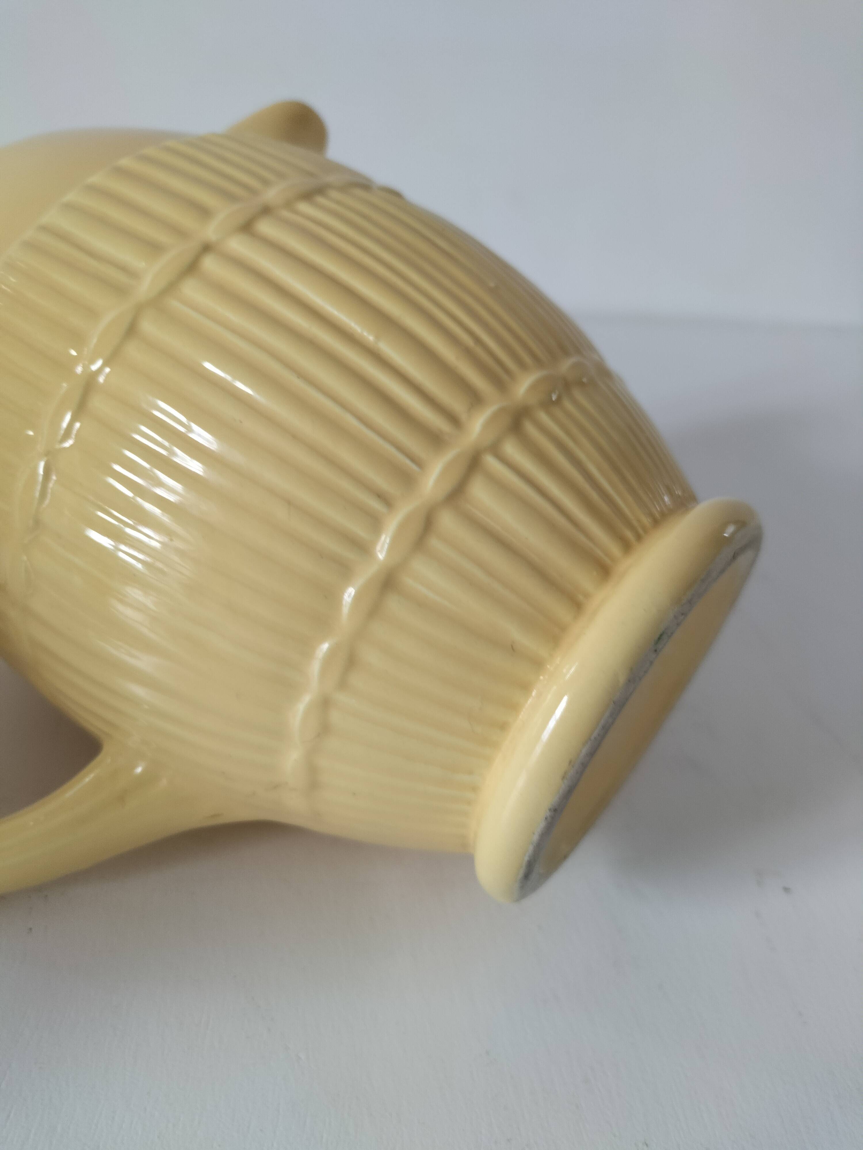 Saint Clément Barbotine Pitcher from the 50s