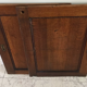Pair of vintage oak sliding doors