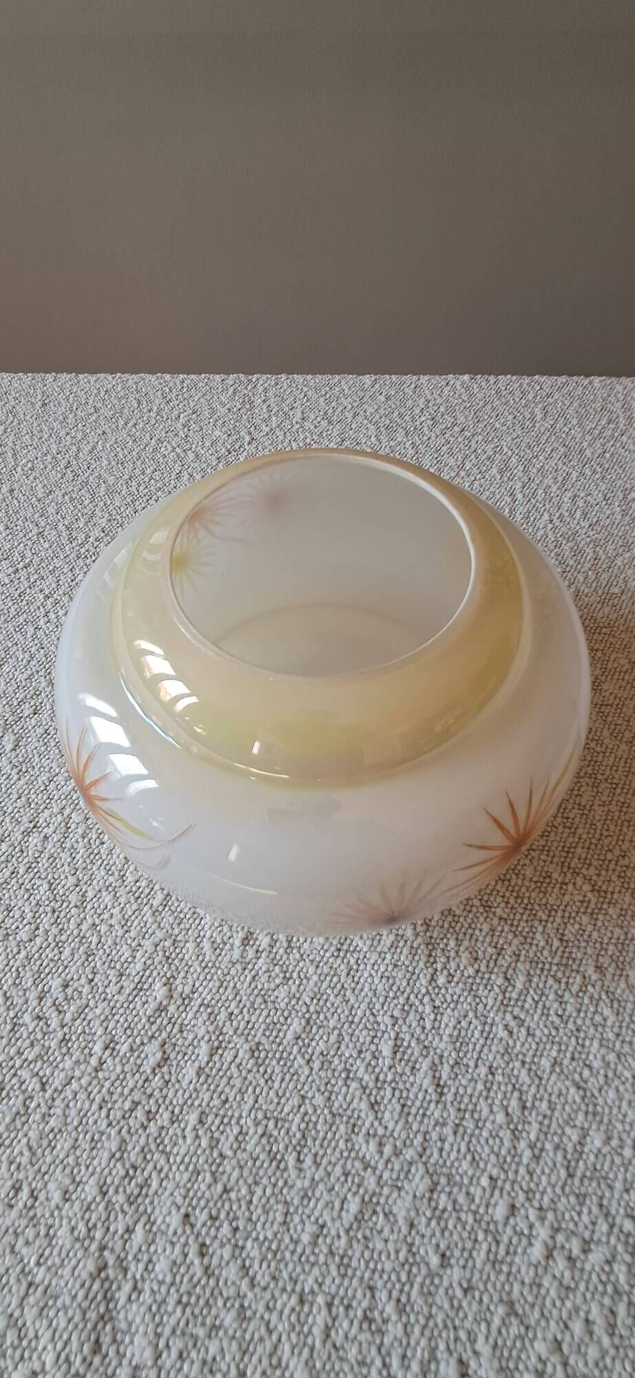 1970s opaline globe
