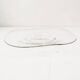 Large glass fruit platter Erwin Eisch, Germany 1960s