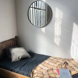 Round chrome mirror from the 50s