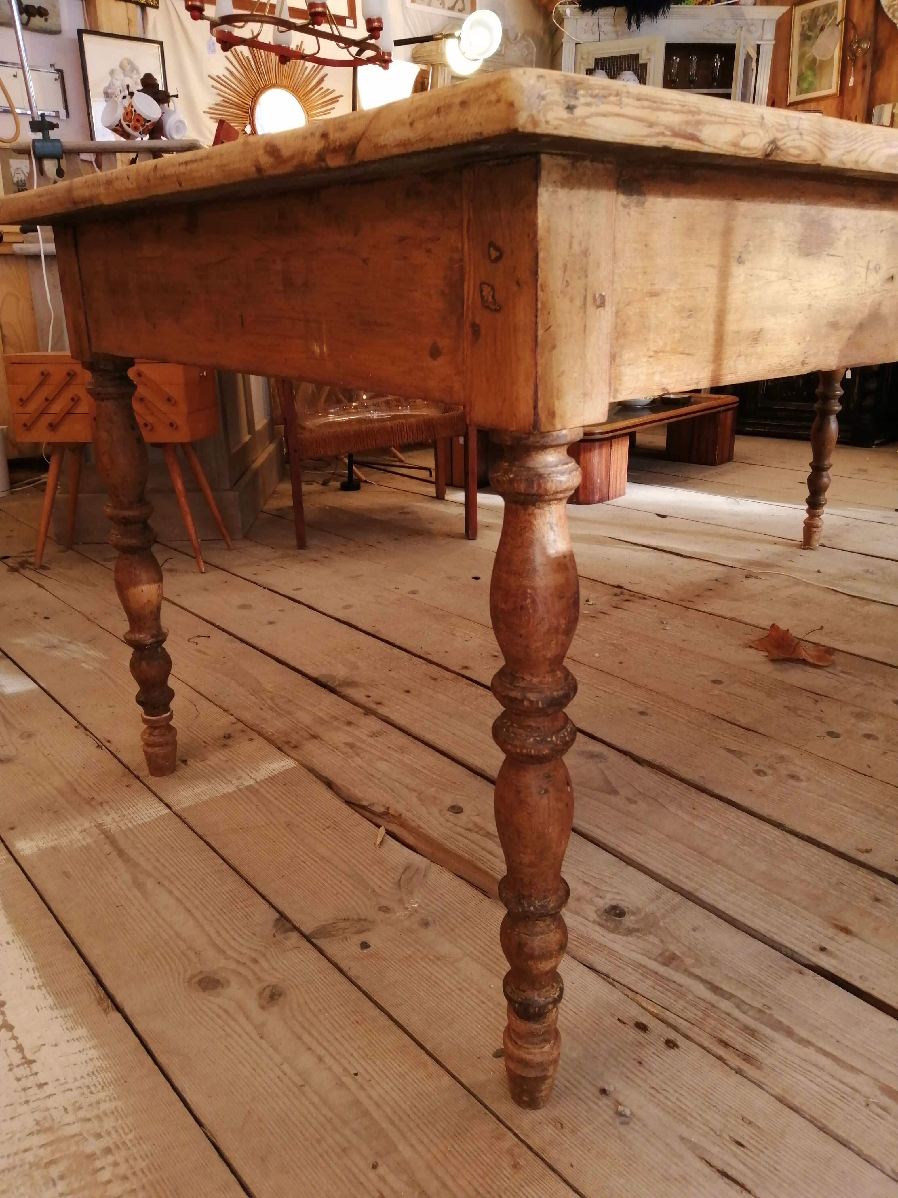 Table de ferme Louis Philippe 200x96