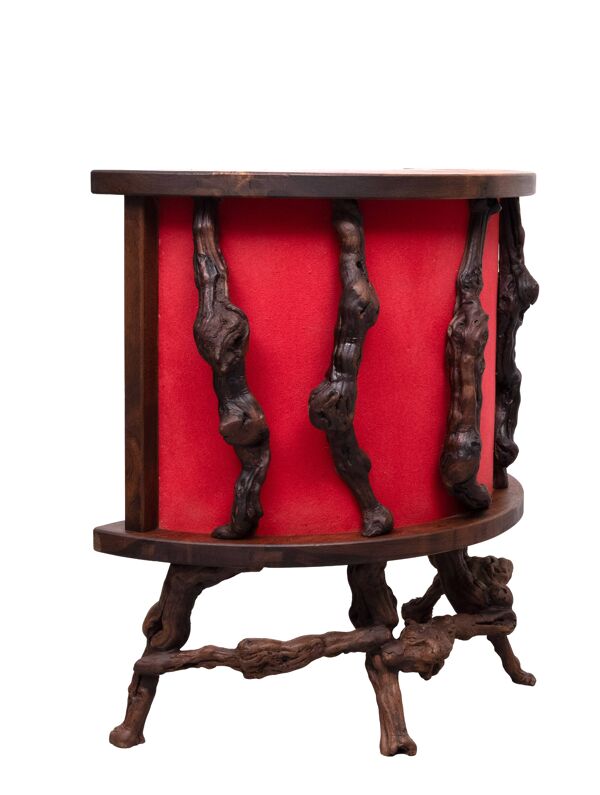 Ensemble de bar et tabourets de vin de Dry Bar, années 1960, ensemble de 4.