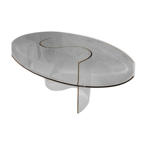 Table ovale design roche bobois