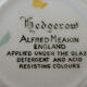 4 Old Cups & Saucers ALFRED MEAKIN England – Hedgerow