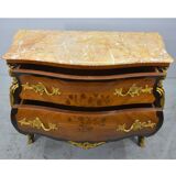 Louis XV floral marquetry dresser 1900