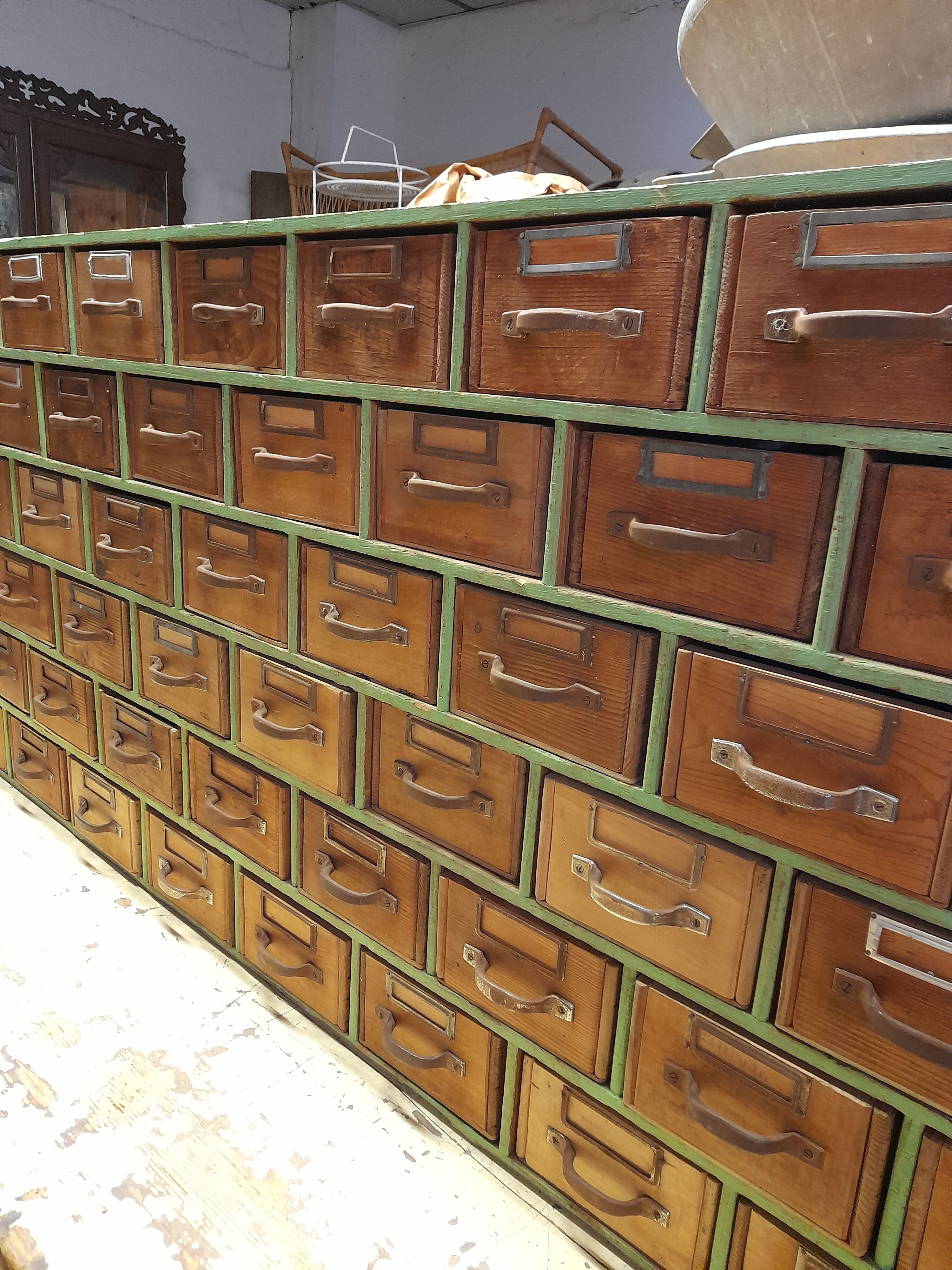 Craft furniture old 75 drawers